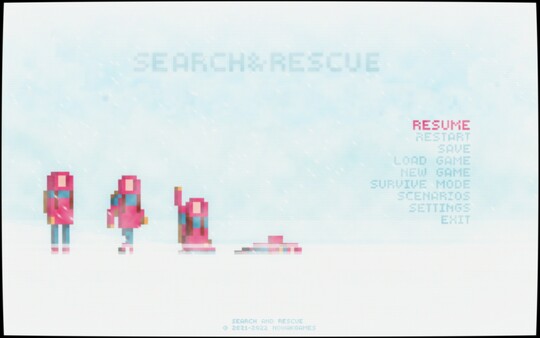Search and Rescue game for Linux 1