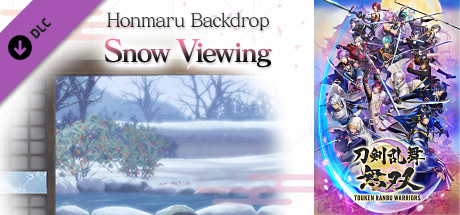 Touken Ranbu Warriors - Honmaru Backdrop "Snow Viewing" banner image