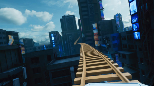 скриншот VR Mini World Roller Coaster 2