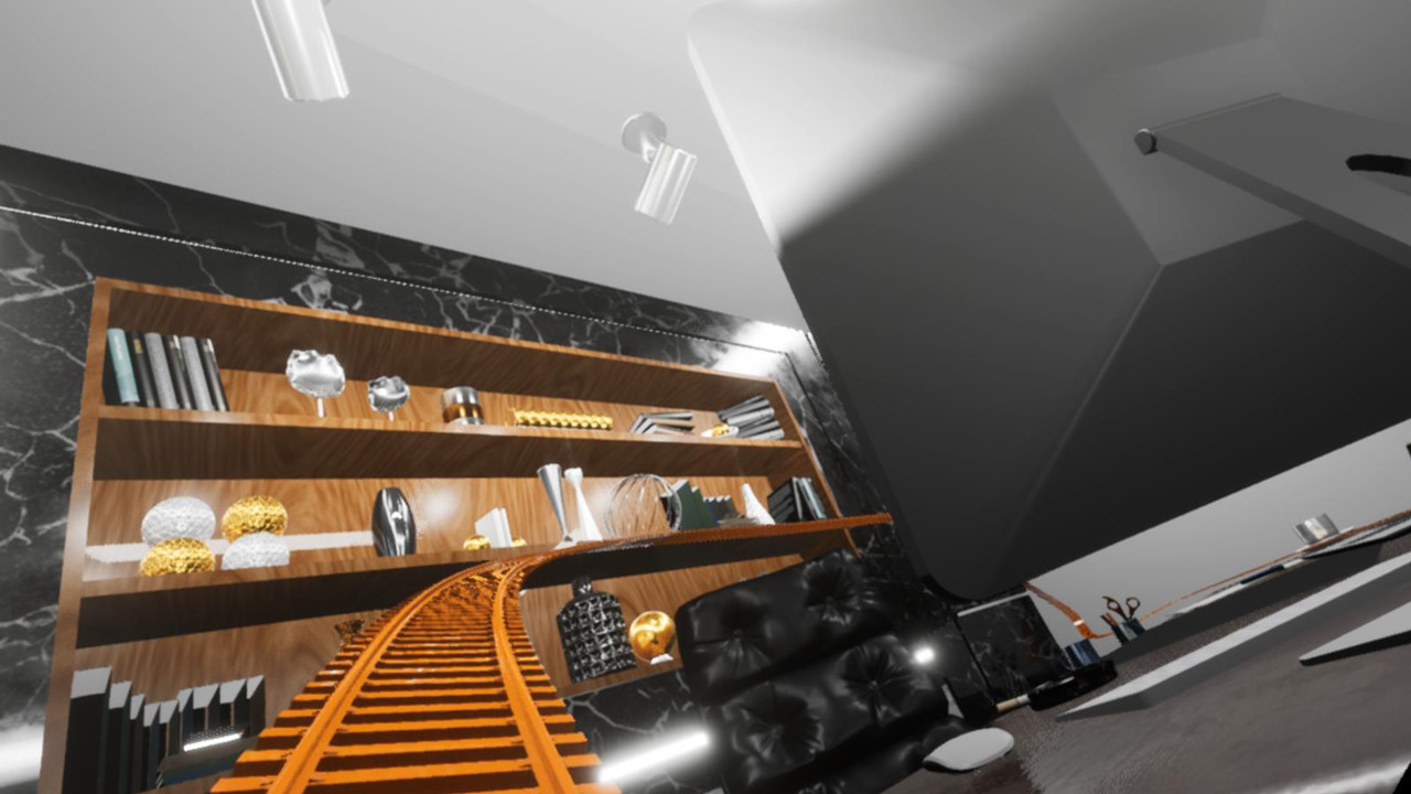 VR Mini World Roller Coaster screenshot 1