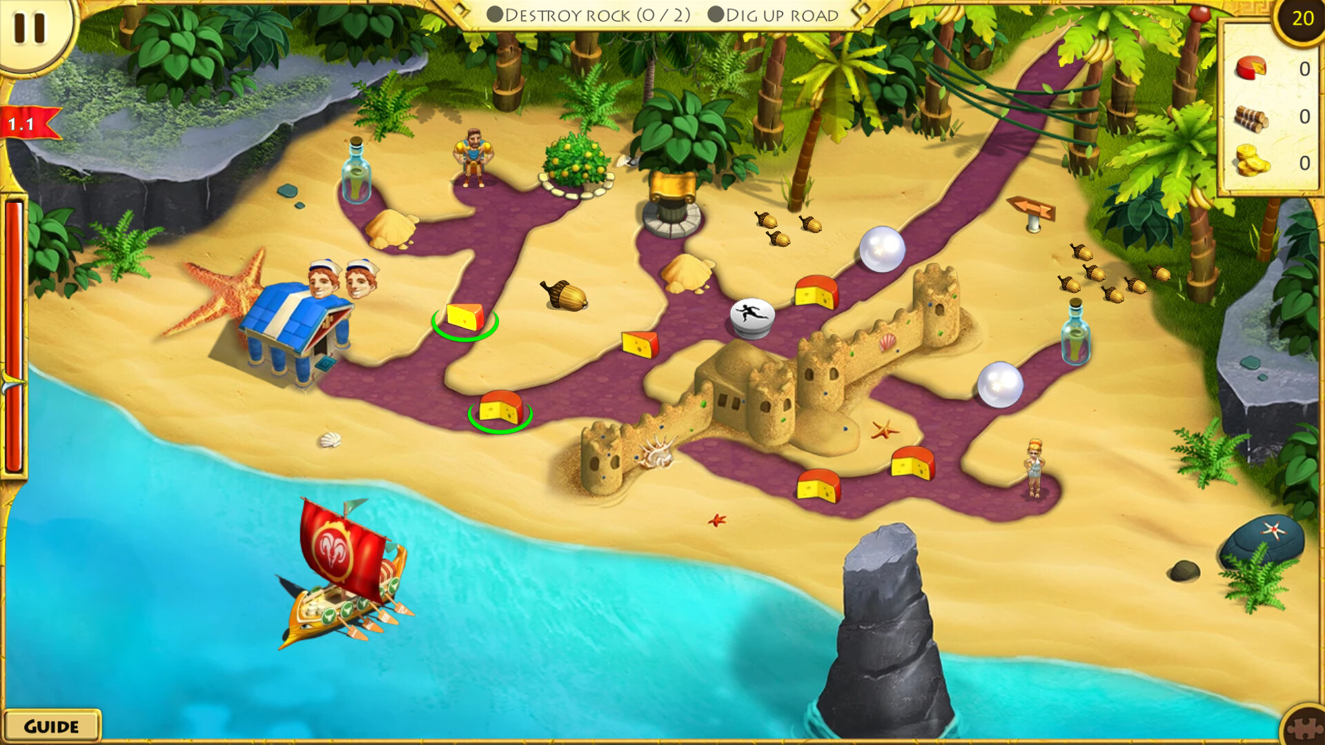12 Labours of Hercules XIV: Message in a Bottle screenshot 1