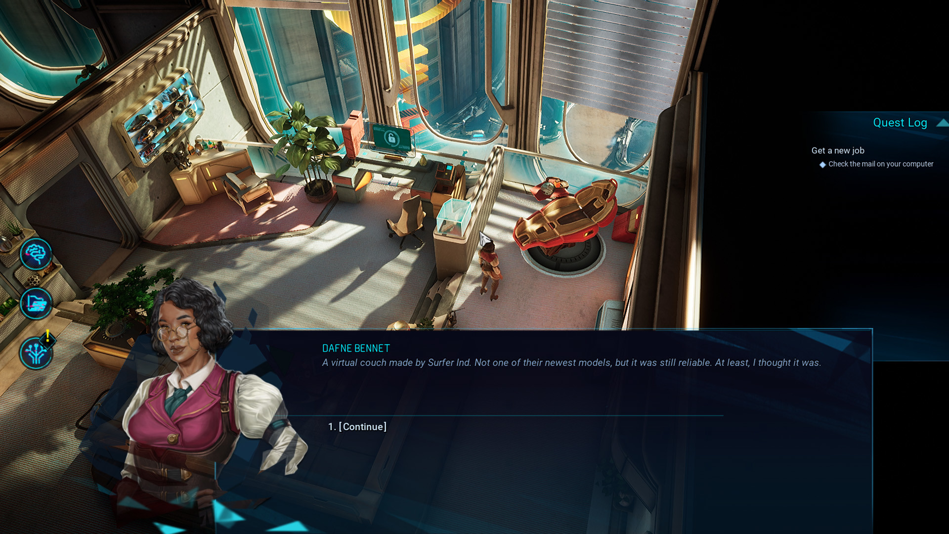 Gamedec: Dafne - Sensory Worlds' Citizen #0