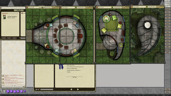 скриншот Fantasy Grounds - Pathfinder RPG - GameMastery Map Pack Elven City 2