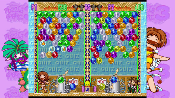 Скриншот из Puzzle Bobble™2X&frasl;BUST-A-MOVE™2 Arcade Edition & Puzzle Bobble™3&frasl;BUST-A-MOVE™3 S-Tribute