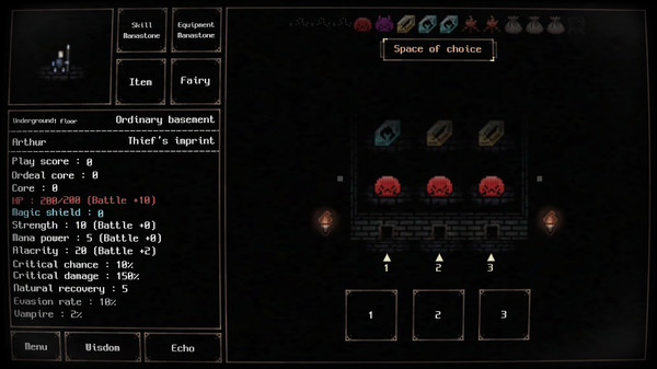Underground Dungeon game for Linux 1