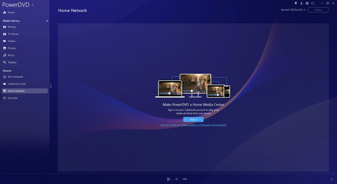 CyberLink PowerDVD 22 Pro screenshot 1