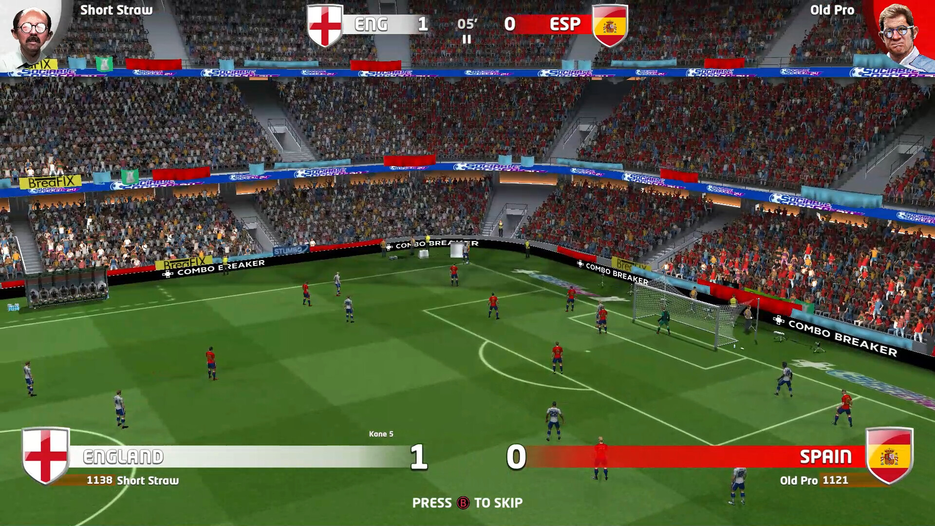 Sociable Soccer 24 screenshot 1