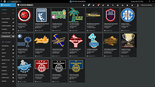 Скриншот из Draft Day Sports: College Basketball 2022