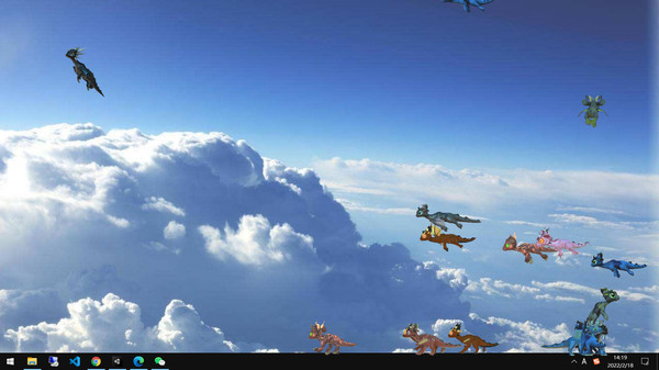 скриншот Dragons On Desktop 4