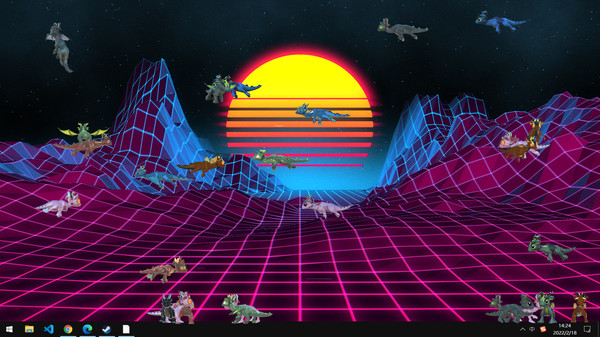 Скриншот из Dragons On Desktop
