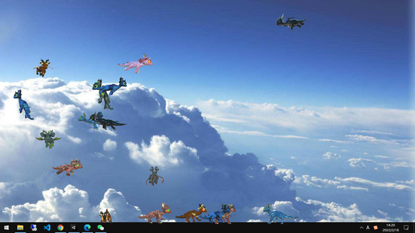 скриншот Dragons On Desktop 5