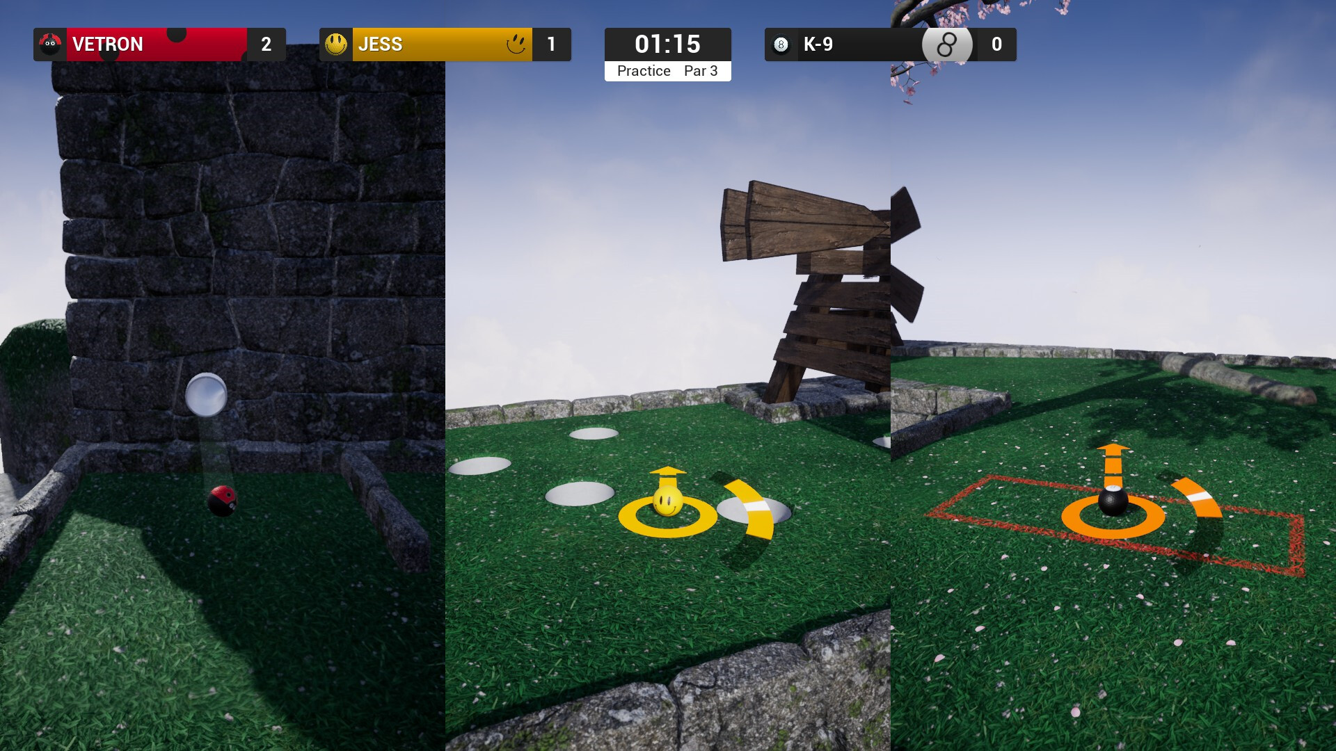 Golfing In Aether screenshot screenshot 5