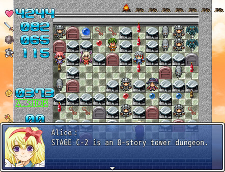 скриншот Malice in Magic Tower -玲鈴魔塔- 3