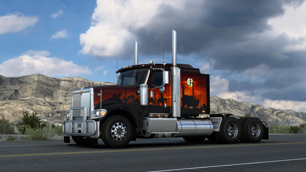 скриншот American Truck Simulator - International 9900i 5