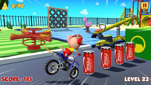 Скриншот из Moto Mouse Stunt Mania
