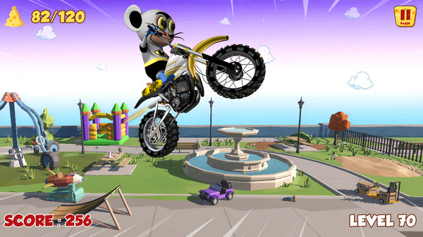 Скриншот из Moto Mouse Stunt Mania