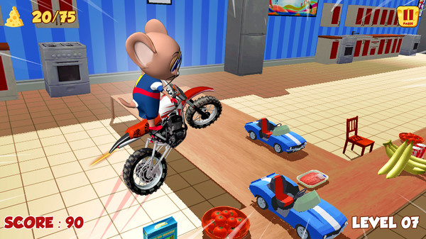 Скриншот из Moto Mouse Stunt Mania