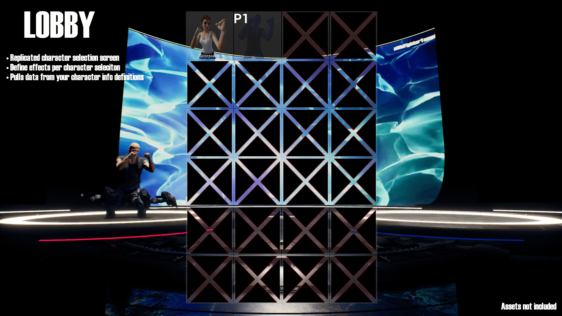 NFT: n00dFighter Template #3