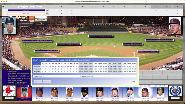 скриншот Digital Diamond Baseball V10 1