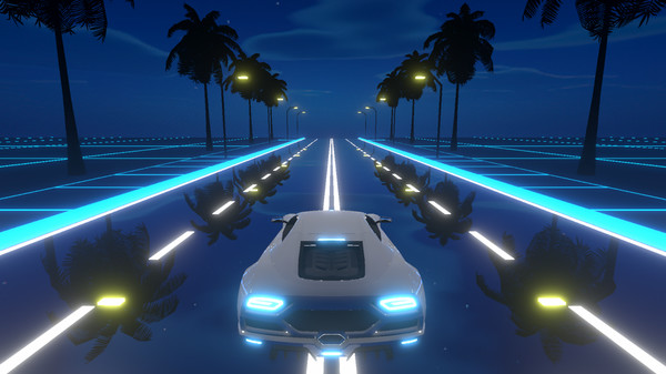 Скриншот из Neon Racer