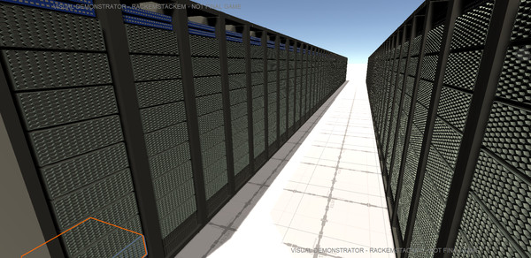 Скриншот из Data Center Simulator Game