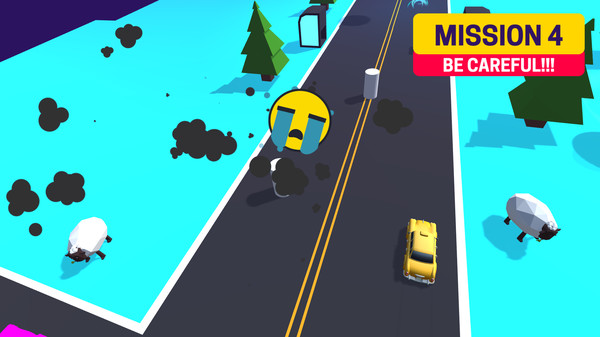 Скриншот из Two Sedans Driving Simulator