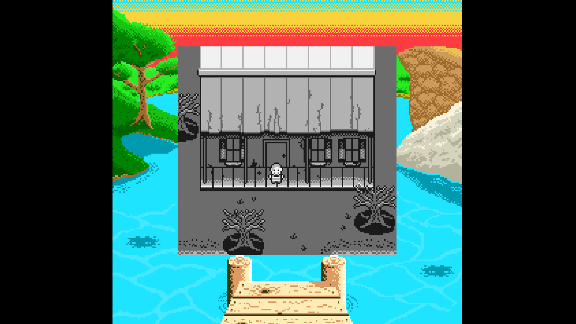 The Game Boy-themed horror adventure Fishing Vacation is now