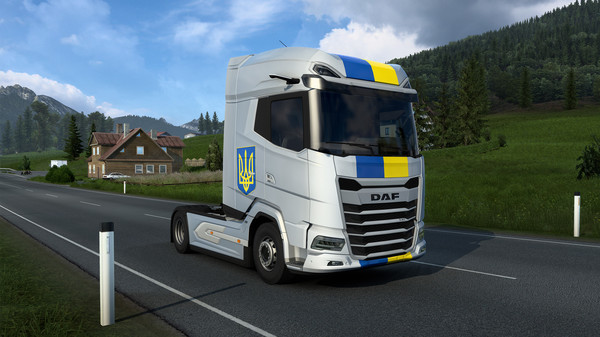 скриншот Euro Truck Simulator 2 - Ukrainian Paint Jobs Pack 1