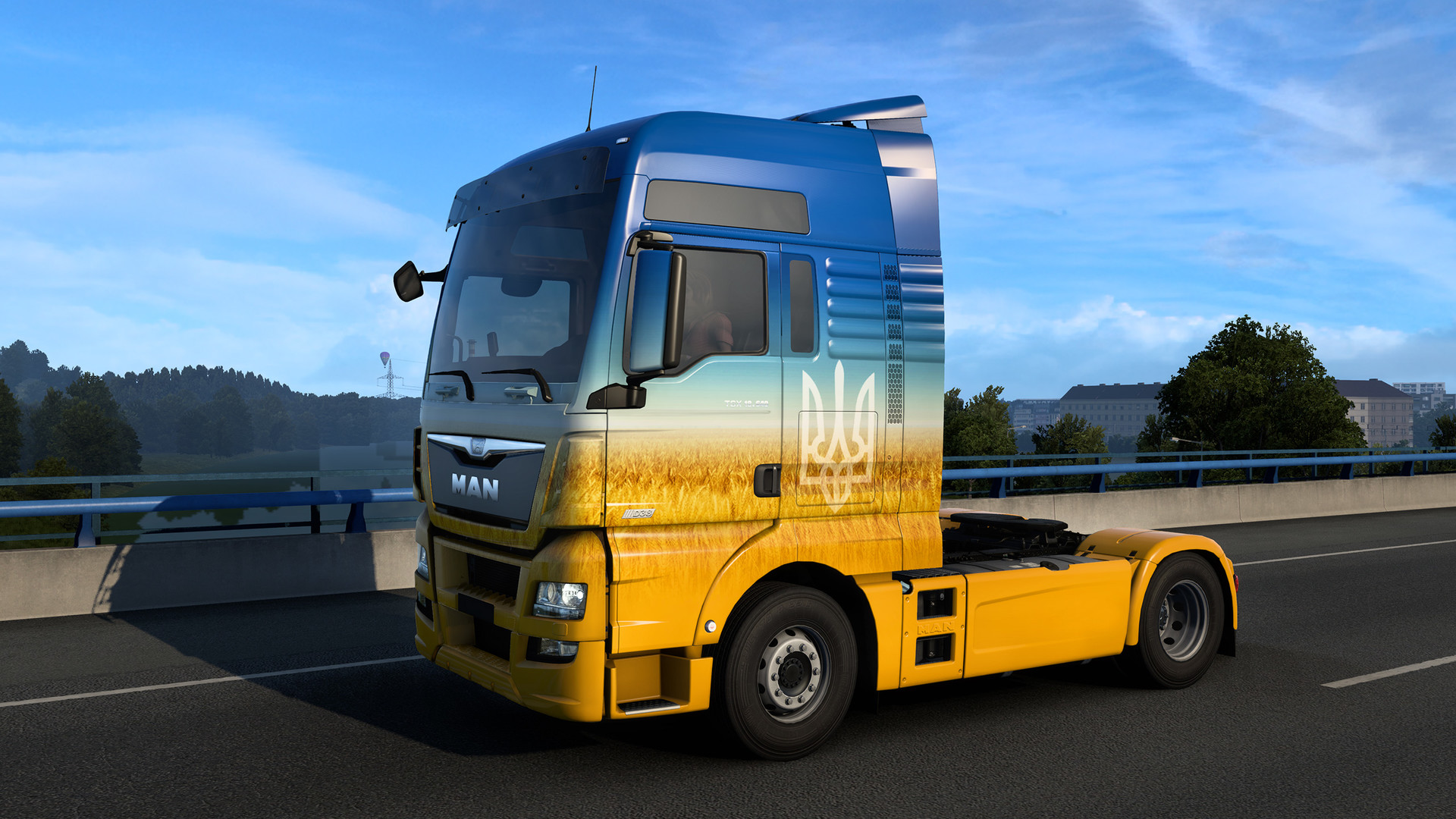 Euro Truck Simulator 2 - Ukrainian Paint Jobs Pack Featured Screenshot #1
