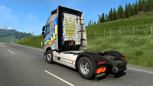 скриншот Euro Truck Simulator 2 - Ukrainian Paint Jobs Pack 4