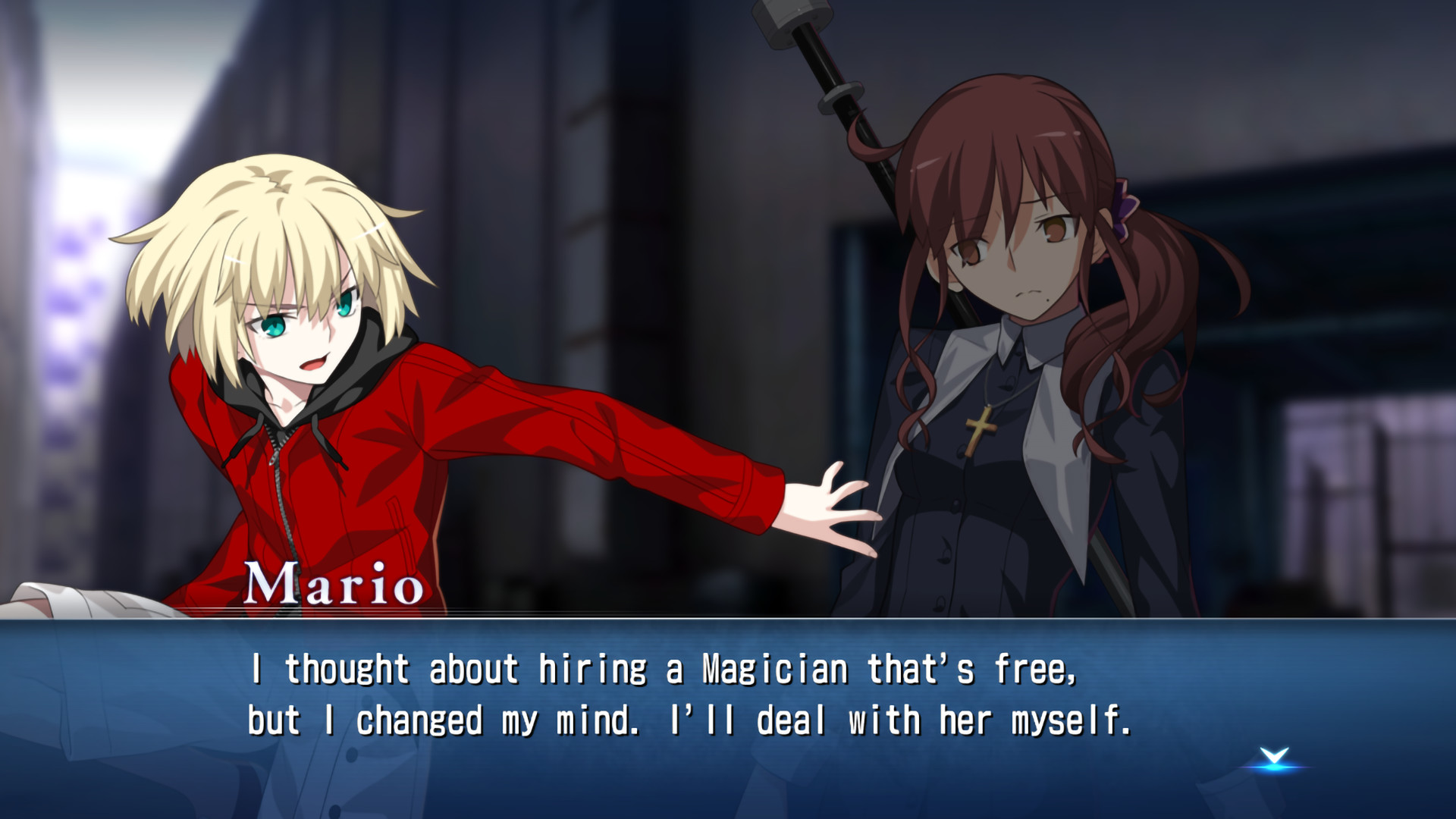 Melty Blood Type Lumina Mario Playable Character On Steam