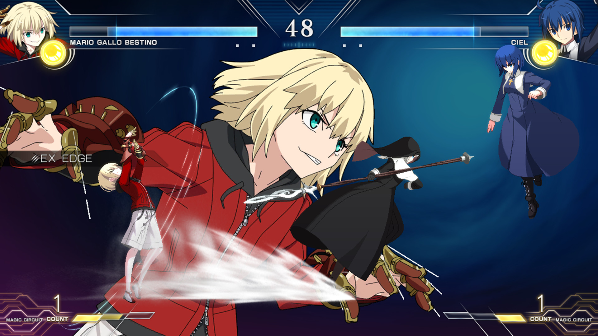 Melty blood type lumina steam charts фото 49