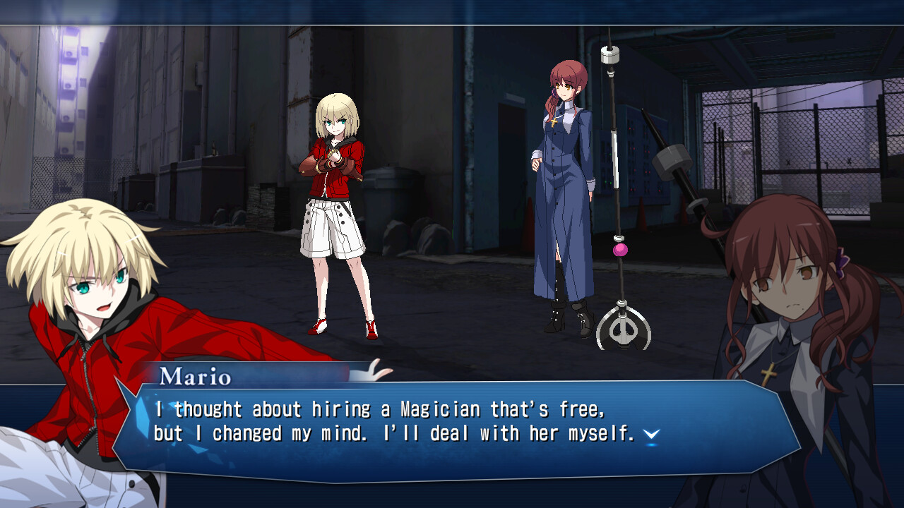 MELTY BLOOD: TYPE LUMINA - Mario Round Announcements #0