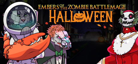 Embers of the Zombie Battlemage: Halloween Cover Image