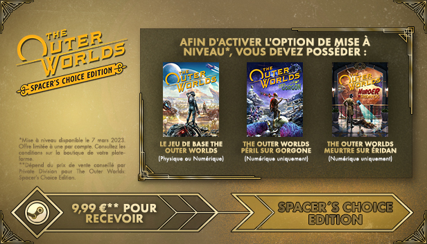 The Outer Worlds Spacer's Choice Edition thumbnail