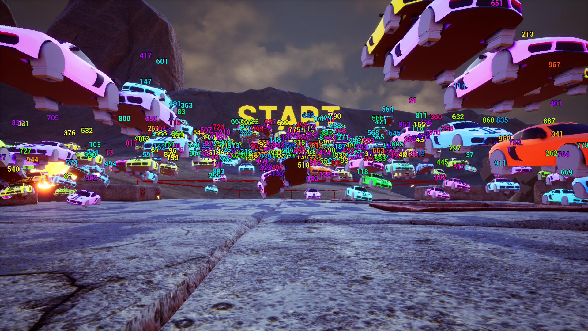 Biggest Stream Hover Racing Demo #3