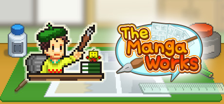 Steam header art for The Manga Works