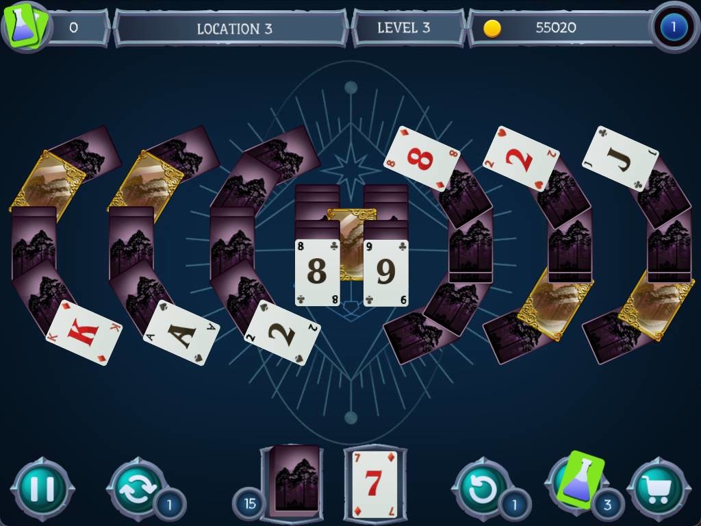 Mystery Solitaire. Powerful Alchemist 2 3