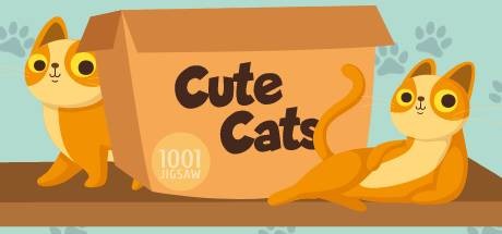 1001 Jigsaw. Cute Cats header image
