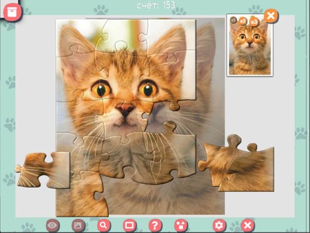 Скриншот из 1001 Jigsaw. Cute Cats
