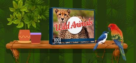 1001 Jigsaw. Wild Animals banner