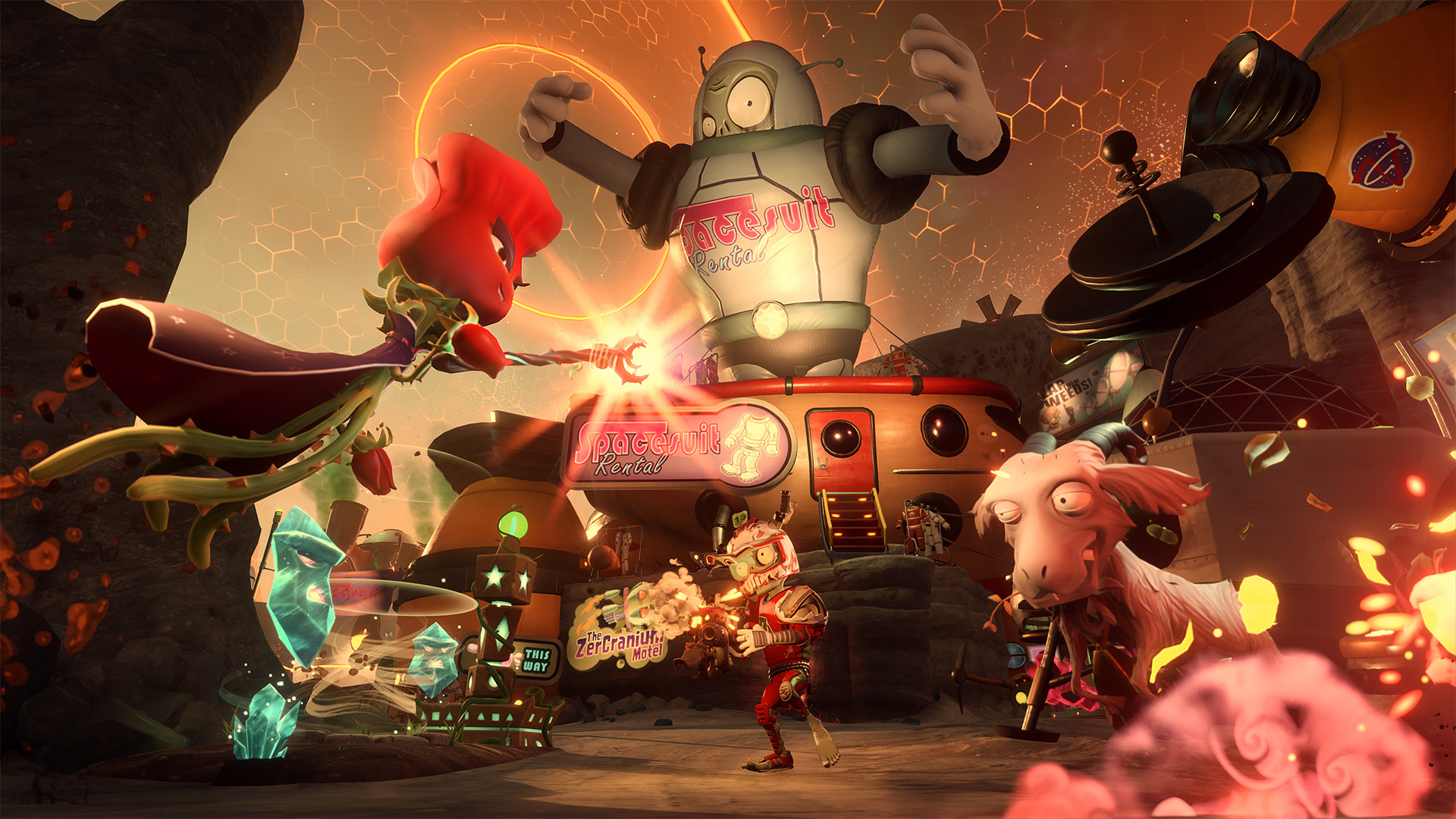 Plants vs. Zombies Garden Warfare 2: Edição Deluxe - Imagem de Fundo do Jogo