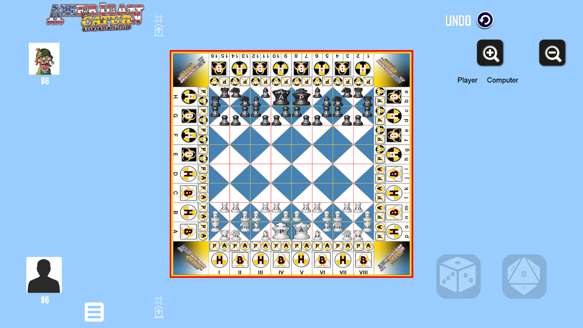 American Catur/Traditional PC gameplay screenshot 2 of 8