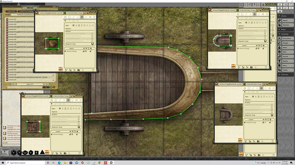 Fantasy Grounds - Pathfinder RPG - GameMastery Map Pack: Vehicles