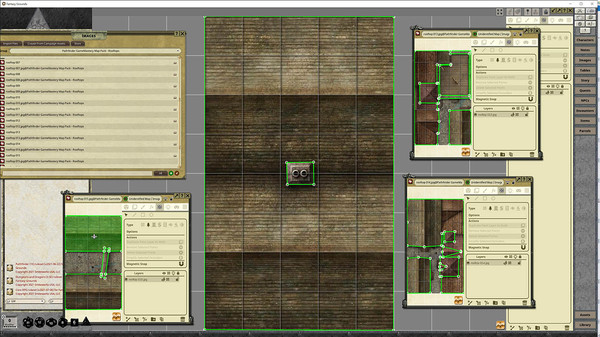 скриншот Fantasy Grounds - Pathfinder RPG - GameMastery Map Pack: Rooftops 2