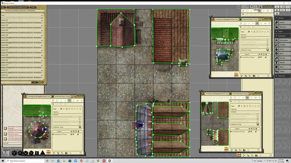 скриншот Fantasy Grounds - Pathfinder RPG - GameMastery Map Pack: Marketplace 2