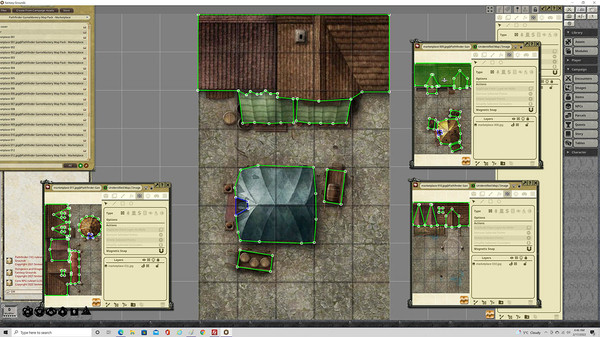 скриншот Fantasy Grounds - Pathfinder RPG - GameMastery Map Pack: Marketplace 3