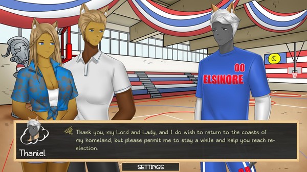 Furry Shakespeare: Two Incredibly Ripped, Absolutely Shredded Noble Kinsmen: Armchair Patriots Outfit Pack