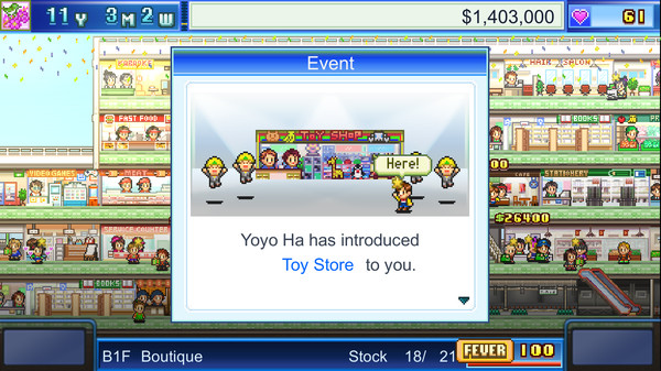 Mega Mall Story game for windows Pc 1