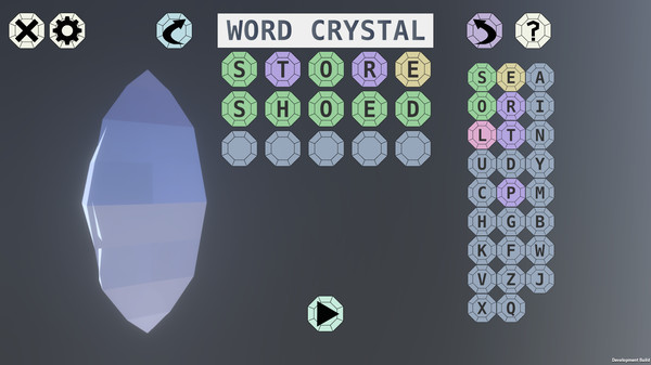 Word Crystal game for Linux 1